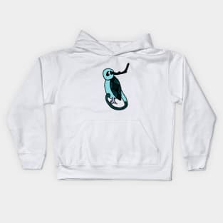 Winter Monster Bird :: Imaginary Creatures Kids Hoodie